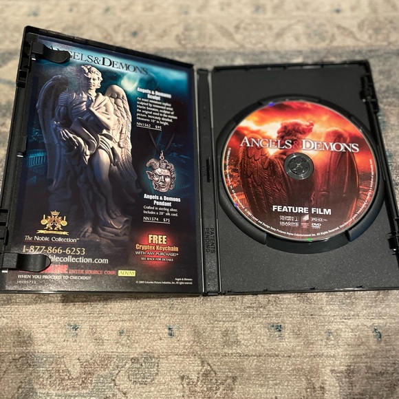 {Angels & Demons} DVD Theatrical Edition, excellent used condition - Picture 3 of 4